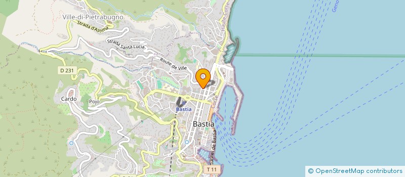 localisation de l'entreprise LUDOTHEQUE BASTIA à BASTIA