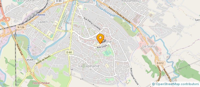 localisation de l'entreprise LUDOTHEQUE CASTRAISE à CASTRES