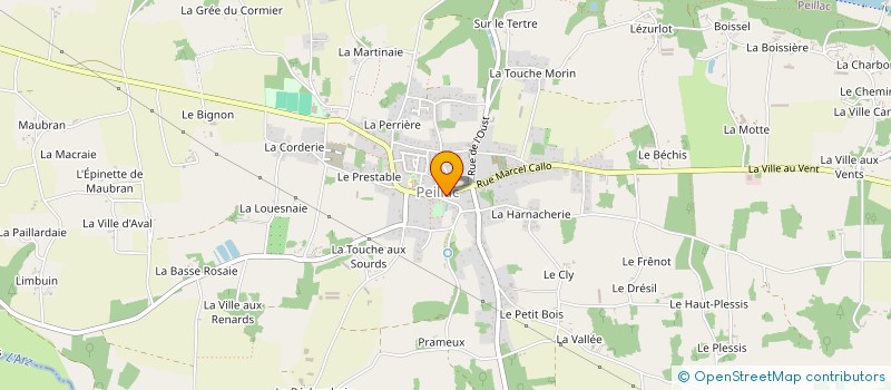 localisation de l'entreprise LUDOTHEQUE DE PEILLAC  PEILLAC