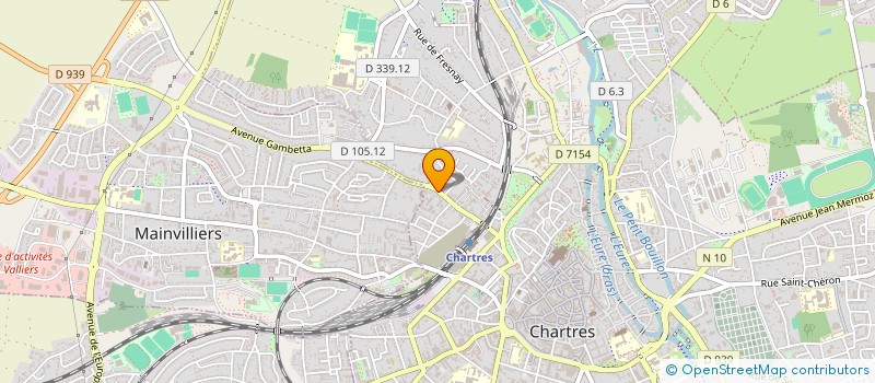 localisation de l'entreprise LUDOTHEQUE JEUX ET JOUETS à CHARTRES