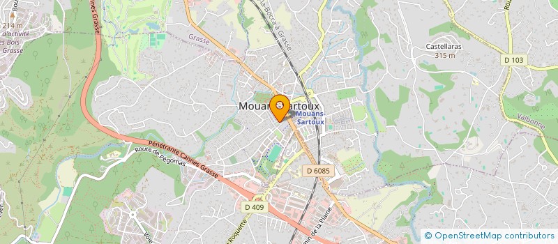 localisation de l'entreprise LUDOTHEQUE QUARTIER LIBRE  MOUANS-SARTOUX