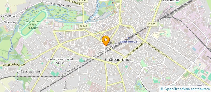 localisation de l'entreprise LUDOVIC à CHATEAUROUX