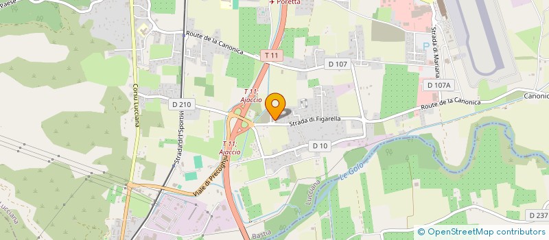 localisation de l'entreprise LUDOVIC BARRESI CONSEIL  LUCCIANA