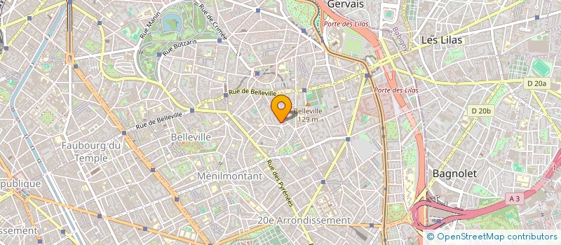 localisation de l'entreprise LUDOVIC DELAUNAY SARL à BAGNOLET