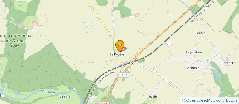 localisation de l'entreprise LUDOVIC PLAULT  LUSIGNAN