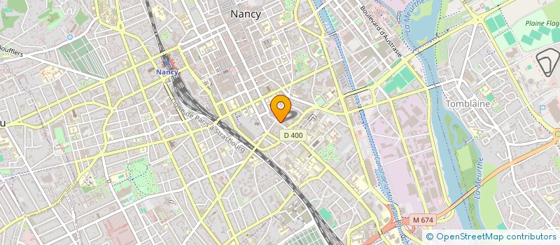 localisation de l'entreprise LUDRIVE à NANCY