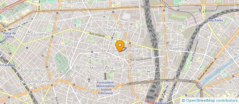 localisation de l'entreprise LUDWIG ET DOMINIQUE EBENISTES à PARIS