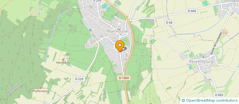 localisation de l'entreprise LUDWIG NETTOYAGE  SOMMERAU