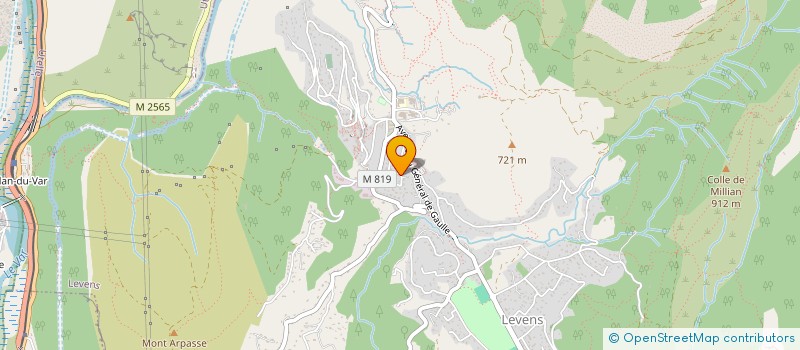 localisation de l'entreprise LUDY-D  LEVENS