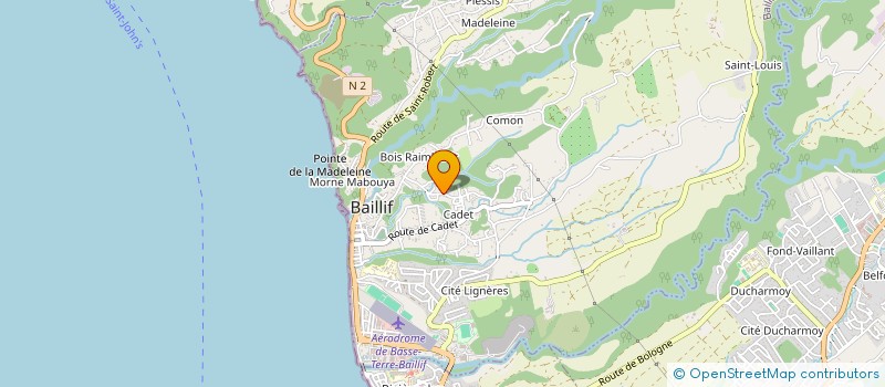 localisation de l'entreprise LUDYMA à BAILLIF