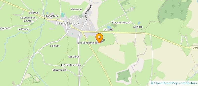 localisation de l'entreprise LUENT INVESTISSEMENTS  SAINT-SYLVESTRE-PRAGOULIN