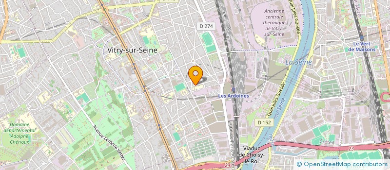 localisation de l'entreprise LUEUR  VITRY-SUR-SEINE