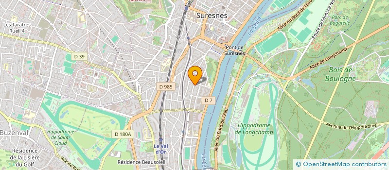 localisation de l'entreprise LUEUR à BOULOGNE-BILLANCOURT