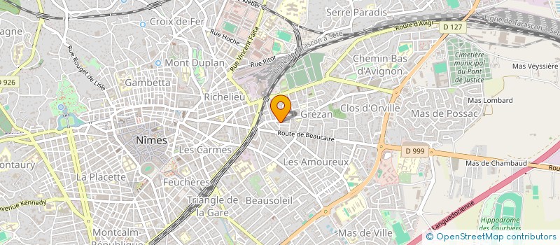 localisation de l'entreprise LUEUR D'ESPOIR  NIMES