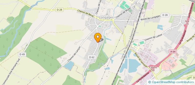 localisation de l'entreprise LUEUR D'OMBRAYA  LONGAGES