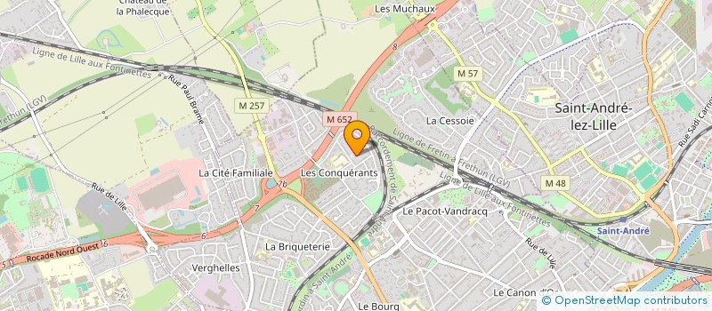 localisation de l'entreprise LUEUR D'ORIENT à LAMBERSART