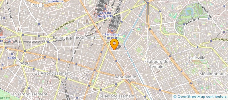 localisation de l'entreprise LUEUR DES ARTS  PARIS