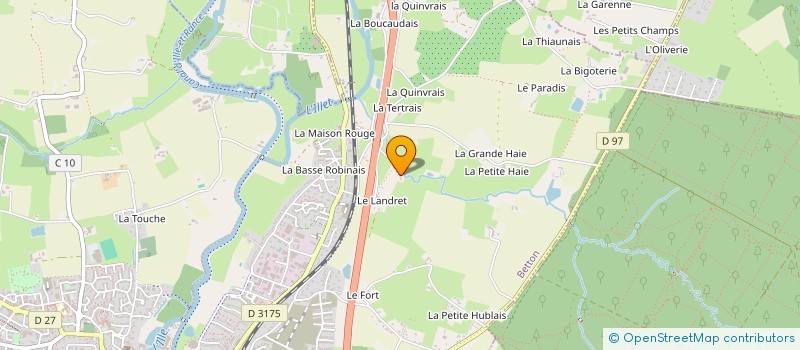 localisation de l'entreprise LUEUR ET OPALINE  BETTON