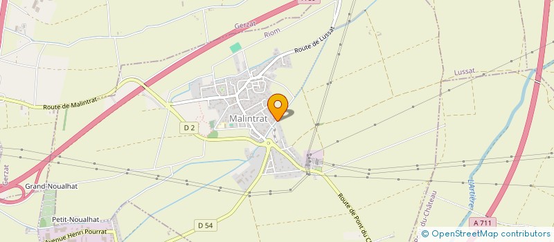 localisation de l'entreprise LUEUR SAUVAGE  MALINTRAT