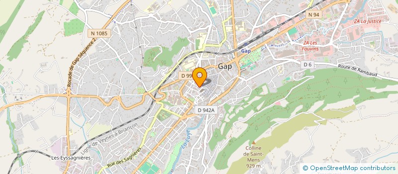 localisation de l'entreprise LUFA  GAP