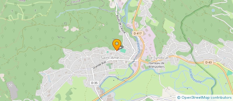 localisation de l'entreprise LUFACLE  SAINT-AME