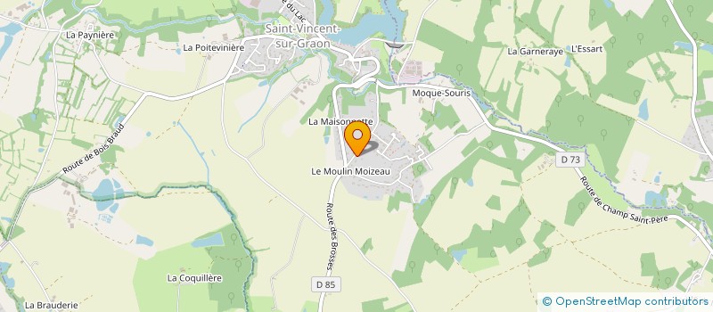 localisation de l'entreprise LUFEI  SAINT-VINCENT-SUR-GRAON