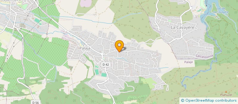 localisation de l'entreprise LUFFRED  PALAJA