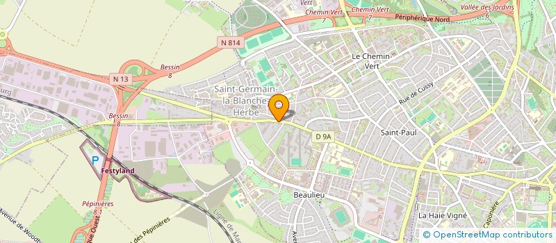 localisation de l'entreprise LUFFY  GOUSSAINVILLE