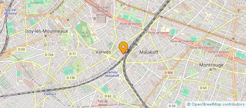 localisation de l'entreprise LUFI  VANVES