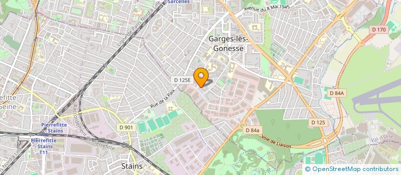 localisation de l'entreprise LUFLORE  GARGES-LES-GONESSE