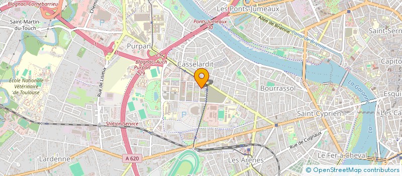 localisation de l'entreprise LUFTHUNGER CLUB à TOULOUSE