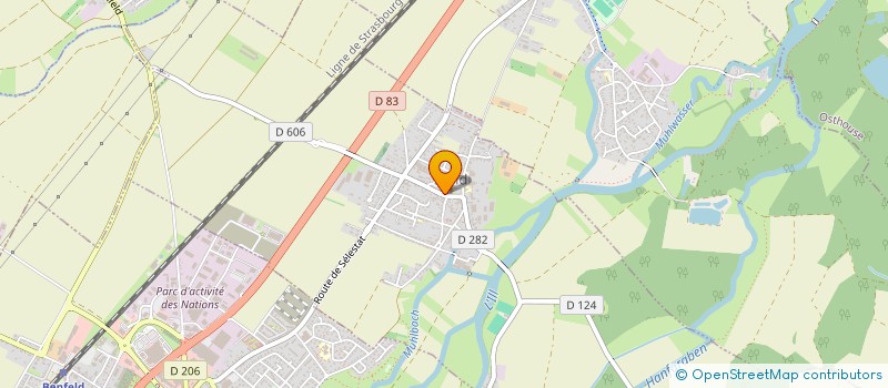 localisation de l'entreprise LUG  SAND