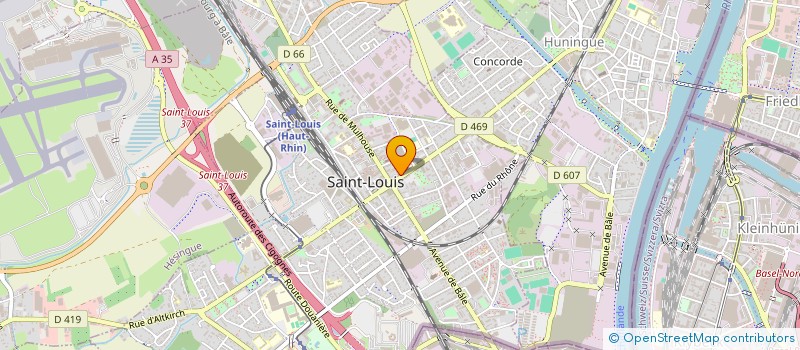 localisation de l'entreprise LUG ENCHERES à SAINT-LOUIS