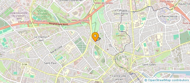 localisation de l'entreprise LUGAXIS à CAEN