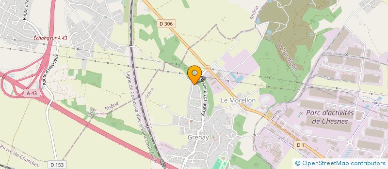 localisation de l'entreprise LUGDUNUM ASCENSEURS  GRENAY