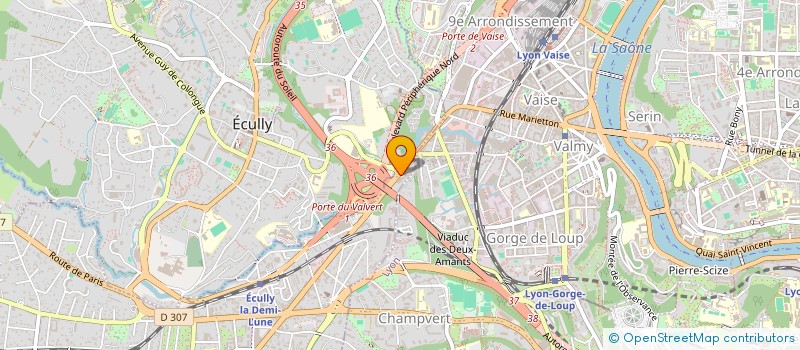 localisation de l'entreprise LUGDUNUM EVASION  TASSIN-LA-DEMI-LUNE