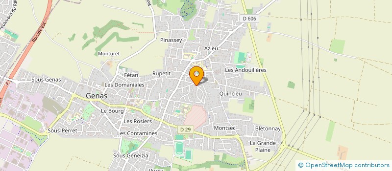 localisation de l'entreprise LUGDUNUM PARTICIPATION  GENAS