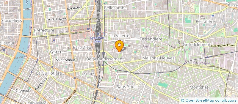 localisation de l'entreprise LUGDUNUM PAUL BERT SCI  LYON