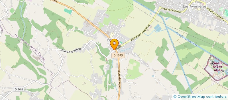 localisation de l'entreprise LUGE  LES AVENIERES VEYRINS-THUELLIN