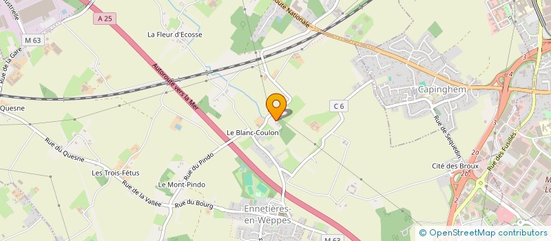 localisation de l'entreprise LUGES  ENNETIERES-EN-WEPPES