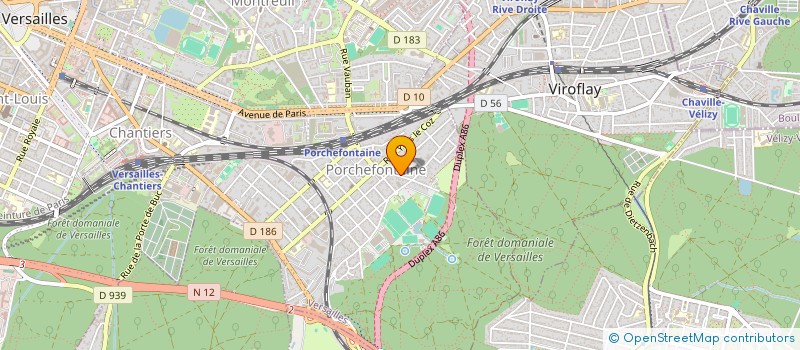 localisation de l'entreprise LUGHA à VERSAILLES