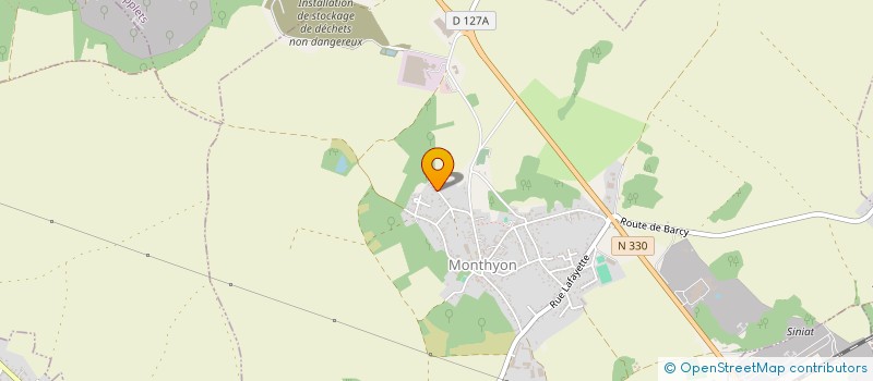localisation de l'entreprise LUGI & CO à MONTHYON