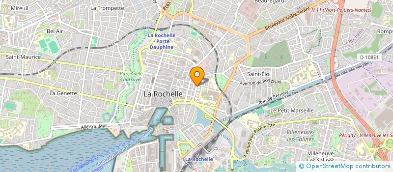 localisation de l'entreprise LUGIA à LA ROCHELLE