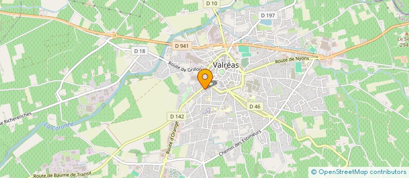 localisation de l'entreprise LUGIA FITNESS CLUB à VALREAS