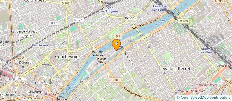 localisation de l'entreprise LUGIL à NEUILLY-SUR-SEINE