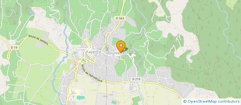 localisation de l'entreprise LUGIMA  TOURRETTES