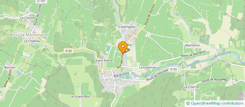 localisation de l'entreprise LUGNY EVENTS à LUGNY