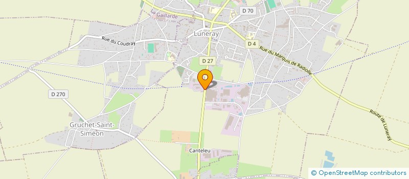 localisation de l'entreprise LUGO  LUNERAY