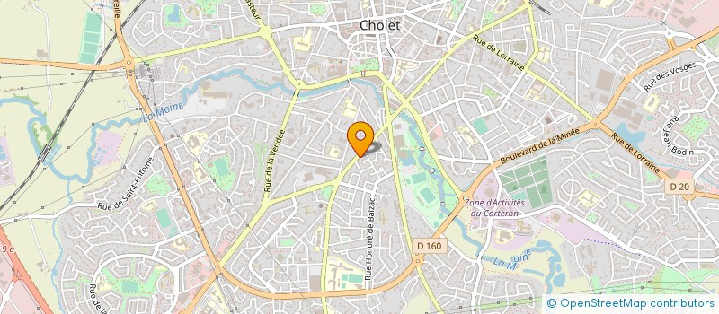 localisation de l'entreprise LUGOLISA à CHOLET