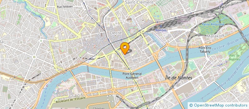 localisation de l'entreprise LUGOS à NANTES